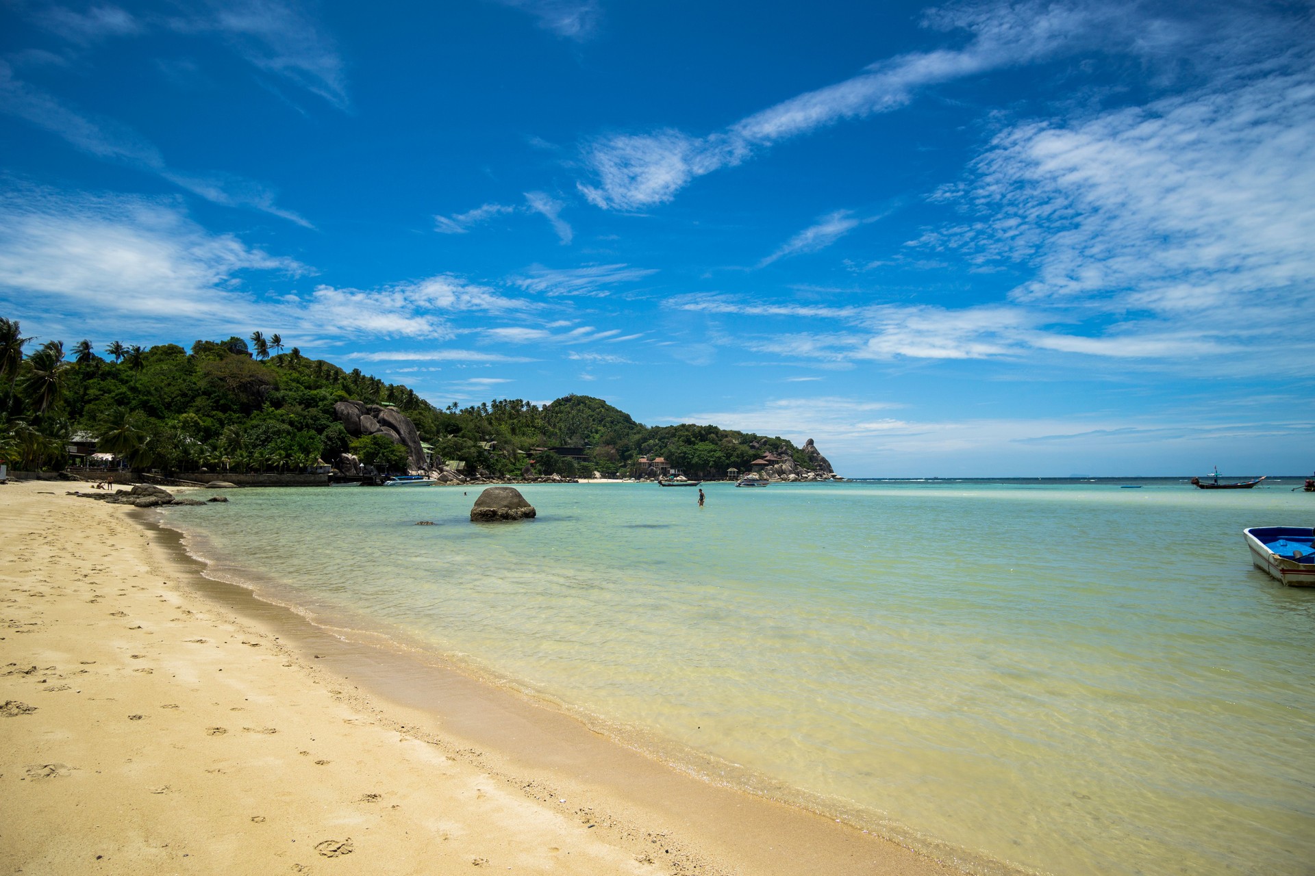 Playa de Koh Tao, Tailandia. Beach of Koh Tao, Thailand